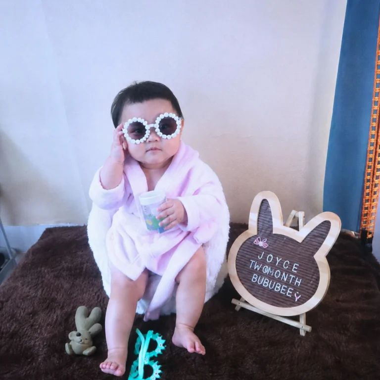 Hasil fotobooth bayi Bububee Kids & Baby Spa
